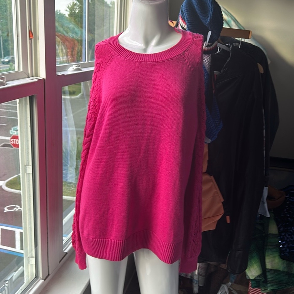 LANE BRYANT WOOL BLEND SWEATER TOP SIZE 22/24 NWOT